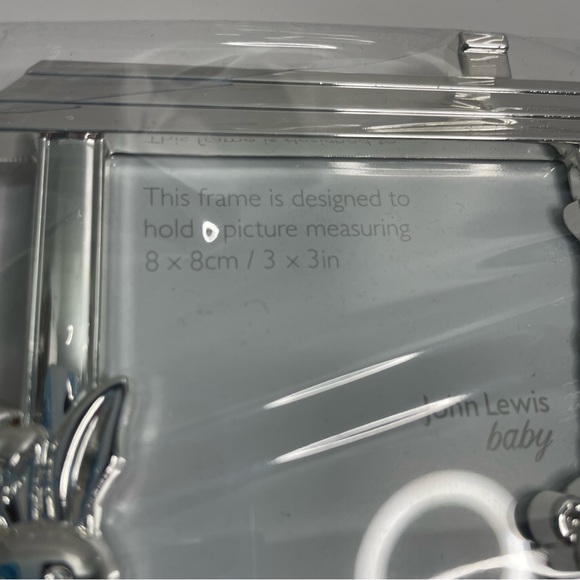 NIB John Lewis “For Baby” Noah’s Ark Free Standing Frame for (3x3 Photo) - Picture 5 of 8